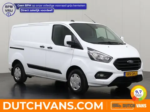 Ford Transit Custom 2.0TDCI Business Achterdeuren | Multimedia | Camera | Airco | Cruise | 3-Zits