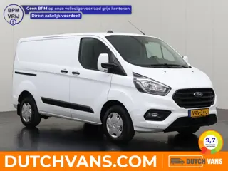 Ford Transit Custom 2.0TDCI Business Achterdeuren | Multimedia | Camera | Airco | Cruise | 3-Zits