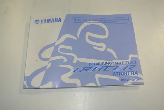INSTRUCTIEBOEKJE Yamaha MT 09 Tracer 2015 - 2017