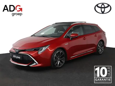 Toyota Corolla Touring Sports 2.0 Hybrid Premium | Schuif / Kanteldak | Head-Up display | Lederen be