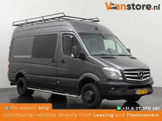 Mercedes-Benz Sprinter 519CDI 3.0V6 Automaat L2H2 Dubbele Cabine | Airco | Cruise | 6-Persoons | 350