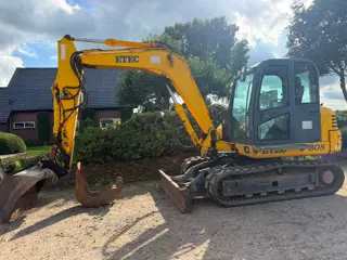 Etec 808 Graafmachine (bj 2004)