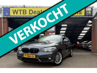 BMW 1-serie 118i Sport, Navi, Airco, 1 Eig, Dealer oh., Leer,