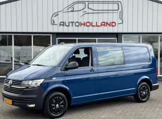 VOLKSWAGEN TRANSPORTER 2.0 TDI 66KW 90PK DC DUBBELE CABINE L2H1 AIRCO/ APPLE CARPLAY/ CRUISE CONTROL/ 100% DEALERONDERHOUDEN