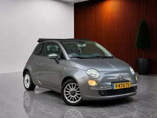 Fiat 500 C 0.9 TwinAir Lounge AUTOMAAT (AIRCO, SOFTTOP, ELEKT RAMEN, NL-AUTO, HALF-LEDER, PARKEERSEN