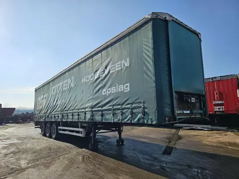 Pacton T3 001 | 3 axle curtainsider | Bpw drum. (bj 2001)