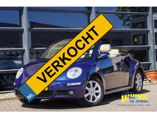 Volkswagen New Beetle Cabriolet 1.6 Highline Leder|Elek.Kap|Airco|Netjes bereden!