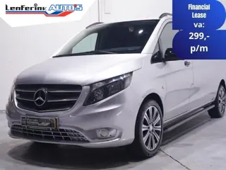 Mercedes-Benz Vito 116 CDI 163 pk Silver&Black Edition Extra Lang Navi, Camera, 19" LMV, Apple Carpl