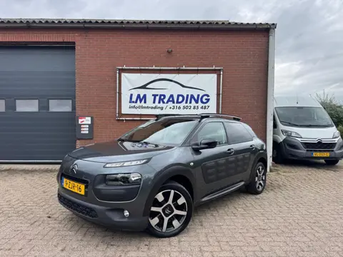 Citroen C4 Cactus 1.2 e-VTi Shine AUTOMAAT CAMERA TREKHAAK PDC LMV NAVI CRUISE 2 SLEUTELS + BOEKJES!