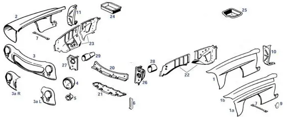 Plaatwerk voor restauratie van je Mercedes 190SL
