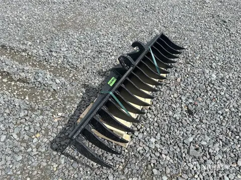 HAENER HN-RAK-1400-CW05 1400 mm Q/C Excavator Rake
