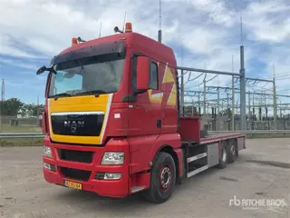 MAN TGX 26.480 6x2 Sleeper Flatbed Truck (bj 2012)