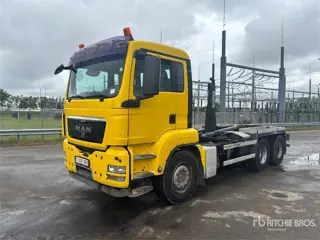 MAN TGS26.360 6x4 Hooklift Truck (bj 2009)