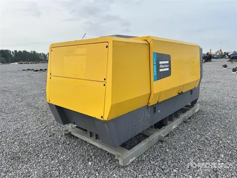 Atlas-Copco XAHS317 Skid-Mounted Air Compressor (Inoperable)