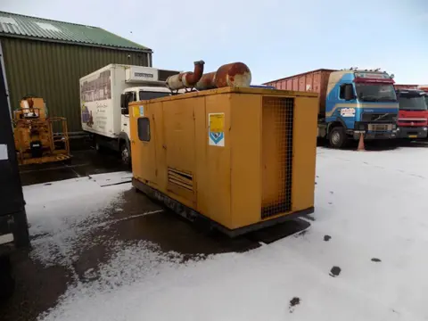 DAF container generator 120 kva daf motor