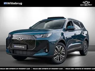 Chery Tiggo7 Unique Plug-In Hybride Automaat met 1200 km Range, Lederen bekleding en Navigatie Uit v