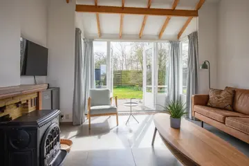 Foto 16 van Vrijstaande bungalow midden in de natuur met omheinde tuin