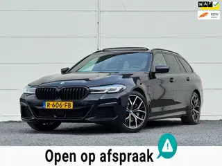 BMW 5-serie Touring 530e M-Sport Org NL Pano Keyless Stoelventilatie+ Verwarming Laser light Camera 