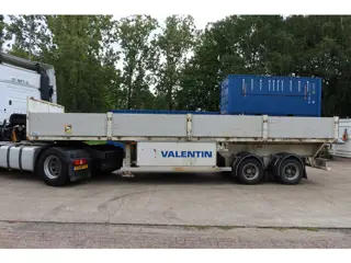 Verem VPE82 / 2 Asser / Open Laadbak Oplegger (bj 2007)