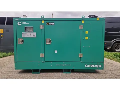 CUMMINS C22D5eQ dichte set, 22kVA, Stamford, nieuw,
