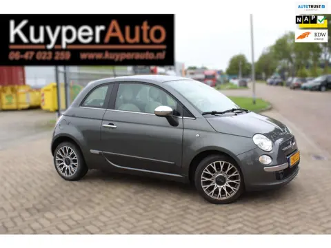 Fiat 500 0.9 TwinAir Lounge NAP leder pano airco