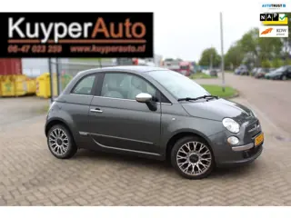 Fiat 500 0.9 TwinAir Lounge NAP leder pano airco