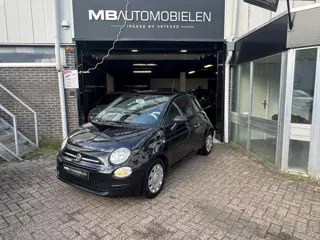 Fiat 500 1.2 Young/1 Jaar APK/Airco/Zwart/Facelift/Rijdt Super!