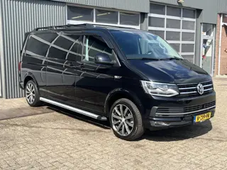 Volkswagen Transporter 2.0 TDI L2H1 DC 2x elektrische schuifdeur Leder Apple carplay Schuifdak Stoel