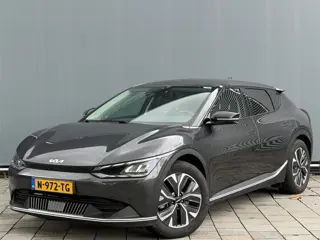 Kia Ev6 BWJ 12-2021 | 58 kWh | TREKHAAK | LEER | CAPLAY | CLIMA | NAVI | CAMERA A | 19'' LMV | STOEL