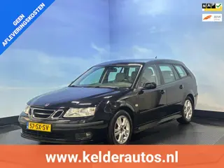 Saab 9-3 Sport Estate 1.8t Linear Navi | Clima | Cruise | PDC | Trekhaak | Mooie auto!