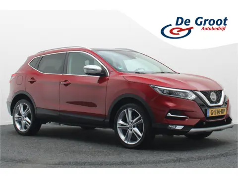 Nissan QASHQAI 1.3 DIG-T N-Motion Panoramadak, 360° Camera, Cruise, Apple Carplay, LED, Trekhaak, 19