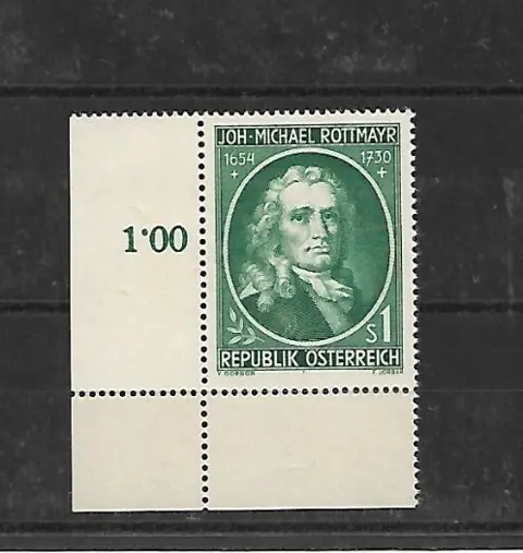 Oostenrijk Michel nr. 1007 Hoekzegel Postfris