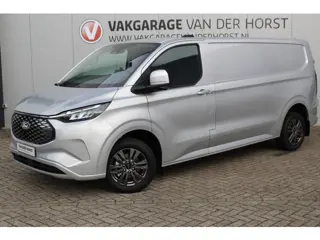 Ford E-Transit Custom 340 L2H1 Limited 71 kWh. Vol elektrisch ! De nieuwe E-Transit Custom is klaar 