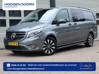 Mercedes-Benz Vito 116 CDI Automaat Euro 6 - DC 5 Pers. - 2x Schuifdr - A.Deuren - LED - Cruise - Ca
