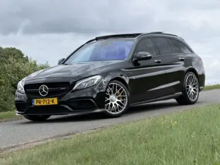 Mercedes-Benz C-klasse Estate AMG 63 S 510PK | Pano |Head-up |Burmester |Camera |Keyless |Memory sea