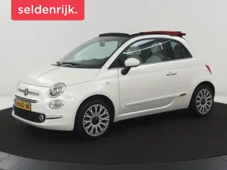Fiat 500 1.0 Hybrid Launch Edition | Vouwdak | Leder | Bluetooth | Navigatie | Virtueel dashboard | 