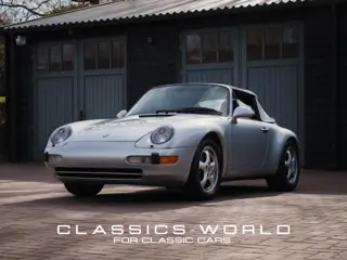 PORSCHE 993 Carrera 4 - 3.6 Cabrio - Polar Silver Metallic - Tiptronic 
