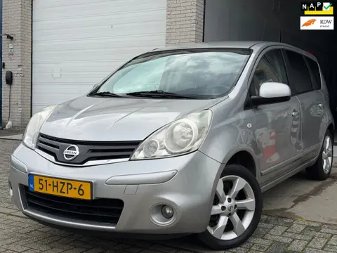Nissan Note 1.6 Acenta/ nap/ dealeronderhouden/ 1jaar apk/ airco/ EL-ramen/ zeer nette auto.