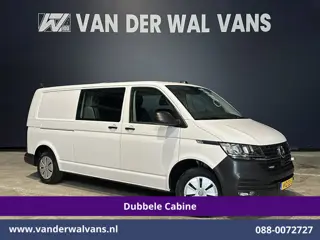 Volkswagen Transporter 2.0 TDI 150pk 4Motion L2H1 Dubbele Cabine Euro6 Airco | 5-Zits | Apple Carpla