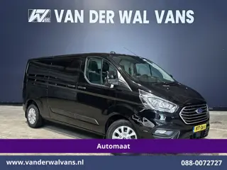 Ford Transit Custom 2.0 TDCI 130pk Automaat L2H1 Euro6 Airco | 2x zijdeur | Camera | LED | Apple Car