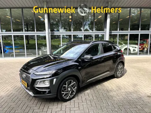 Hyundai KONA 1.6 GDI HEV Premium | ACC | CAM | CARPLAY | CLIMA | LED | NAVI | SCHUIF/KANTELDAK | STU