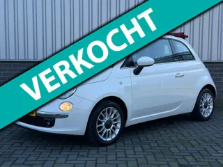 Fiat 500 C 0.9 TwinAir Lounge |Airco|Open dak|Half Leder|