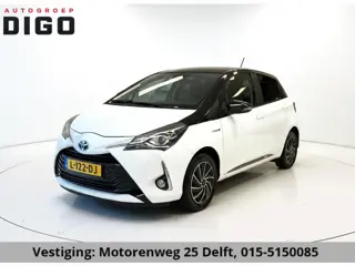 Toyota Yaris 1.5 HYBRID BLACK & WHITE GARANTIE TOT 2030! CLIMAT CONTROLL. ACHTERUITRIJ CAMERA . SLEC