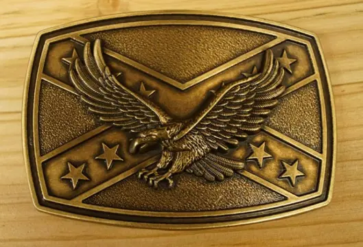 Siergesp " Vliegende adelaar " Rebelvlag