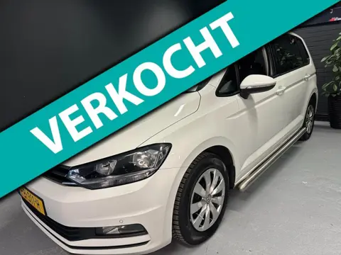 Volkswagen Touran 2.0 TDI SCR Navi Parker-Sen. 11-2017 NAP NL DSG Rijdt Goed !