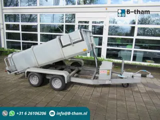 E.S.V.E AWK 2000 Kipper Gesloten Vloeistof Container Slib Kolk