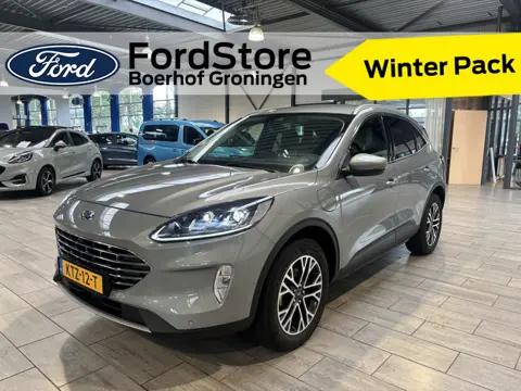 Ford Kuga 2.5 PHEV 225 pk Titanium X | Winter Pack | Adapt. cruise | Adapt. LED | El. a. klep | Came