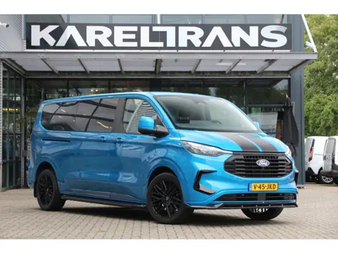 Ford Transit Custom 2.0 TDCI 136 | DC | 2x Schuifdeur | KAR-edition | Elektr. trekhaak | Clima..