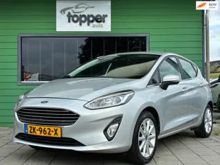 Ford Fiesta 1.0 EcoBoost Titanium|1e Eigenaar|D-riem v.v.|Navigatie|CruiseControl|Climatronic|Trekha