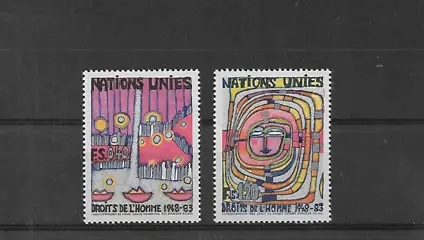 UNO-Geneve Michel nr. 117-18 Postfris